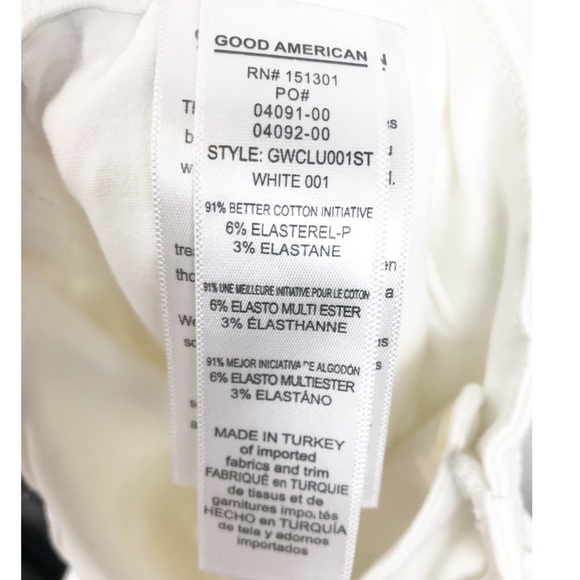 NWT Good American Good Waist Crop Lace‎ Up Jeans Size 22 - Picture 9 of 12